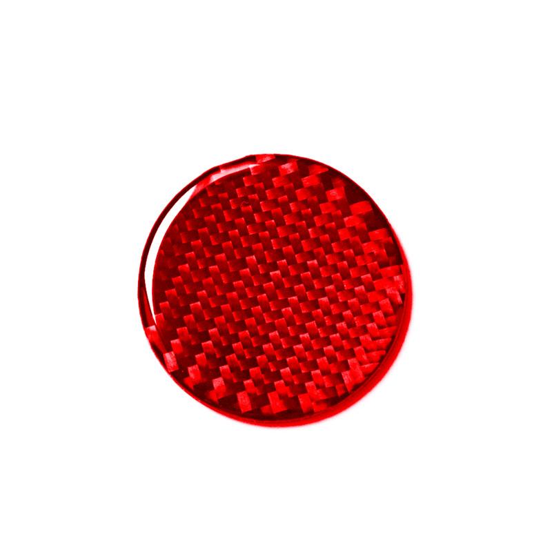 Автомобильные аксессуары для Volkswagen VW Golf 7 GTI MK7 2014-стайлинг автомобиля, внутренние красные наклейки из углеродного волокна