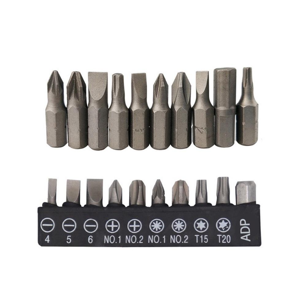 Anti Slip Insert Bit Set Electric Screwdriver Flat Head