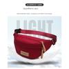 Sports chest bag, women's popular shoulder bag, women's trendy fashion, versatile crossbody bag, casual large capacity waist bag