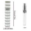Portable Empty Atomizer Rhinestones Spray Bottle Safety Sample Vials  Travel