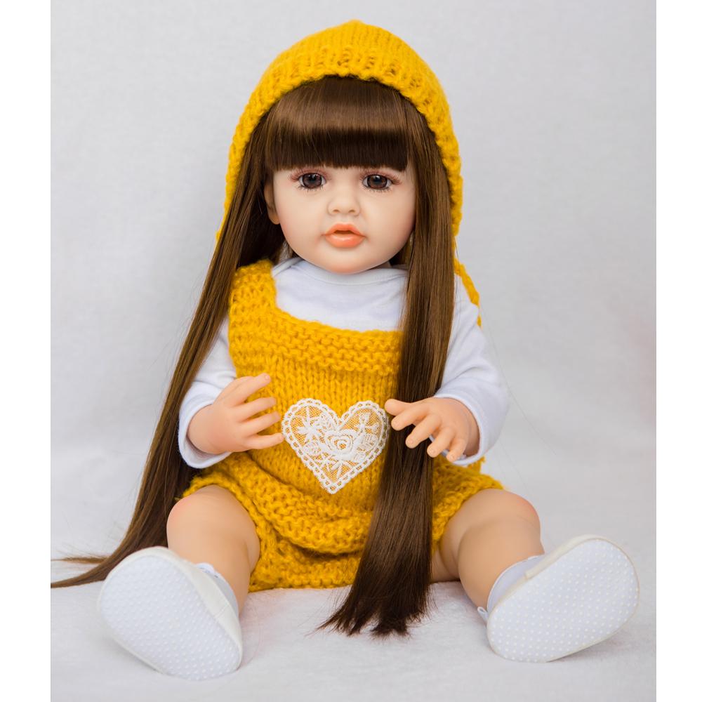 Полностью силиконовые виниловые куклы ручной работы Reborn для маленьких девочек, игрушка KEIUMI 55 см Bebe, кукла принцессы для новорожденных, модные подарки на день рождения, Рождество