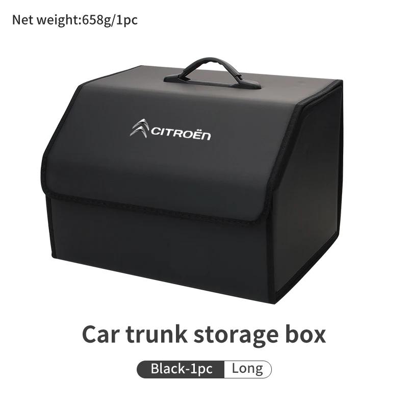 KDXF2 Car Trunk Storage Box Organizer Stowing Tidying Container Bag For Citroen C5 C1 C2 C6 C4L DS3 DS4 DS5 C-Elysee Grand Berlingo
