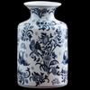 Hand-Painted Blue and White Porcelain Vase