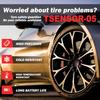 LAUNCH X431 TSENSOR-05 Универсальный датчик TPMS 315 МГц/433 МГц Двойная частота Регулируемый угол Резиновый клапан Монитор давления в шинах