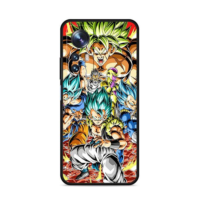 Чехол для телефона Anime Dragon Son для Xiaomi Mi 10 10S 12S 11T 12 Pro 11 Lite 11X 10T 11i 12X G-Gokus Funda Capa TPU Soft Black Cover