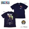 EVERSOUL ONE PIECE Short Featuring and Zoro from the Straw Hat Anime Character Size T-Shirt, Sleeve, Sanji, Luffy, Chopper, Nami, Pirates.