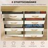 Chest of Eight Fabric Drawers - Beige