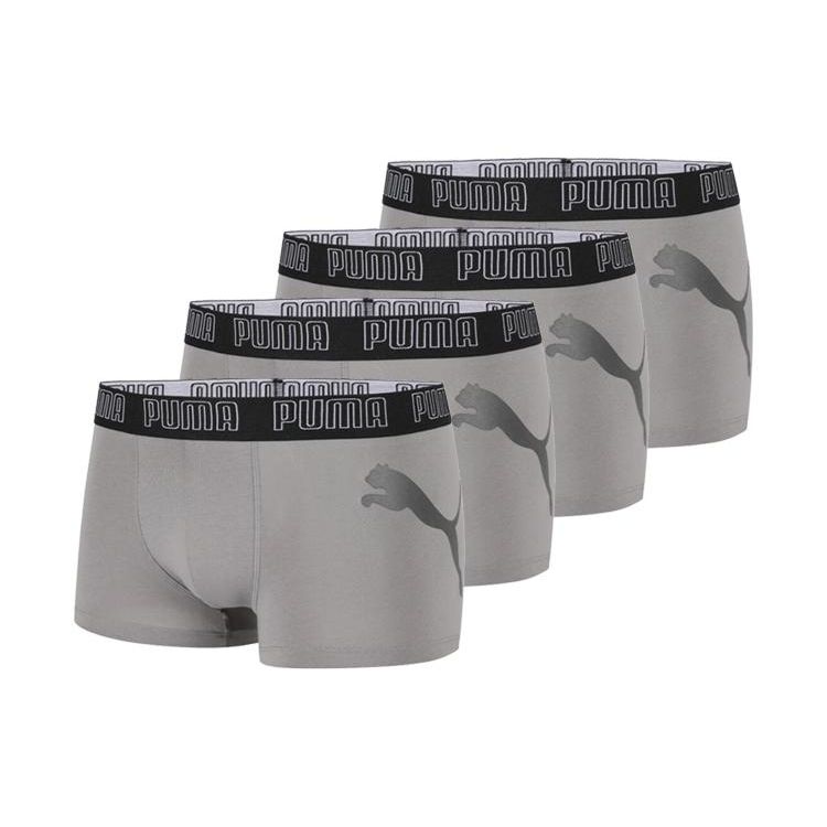 Puma Solid Color Logo Print Sports Casual Boxer Briefs Men Underwear 701220208-003