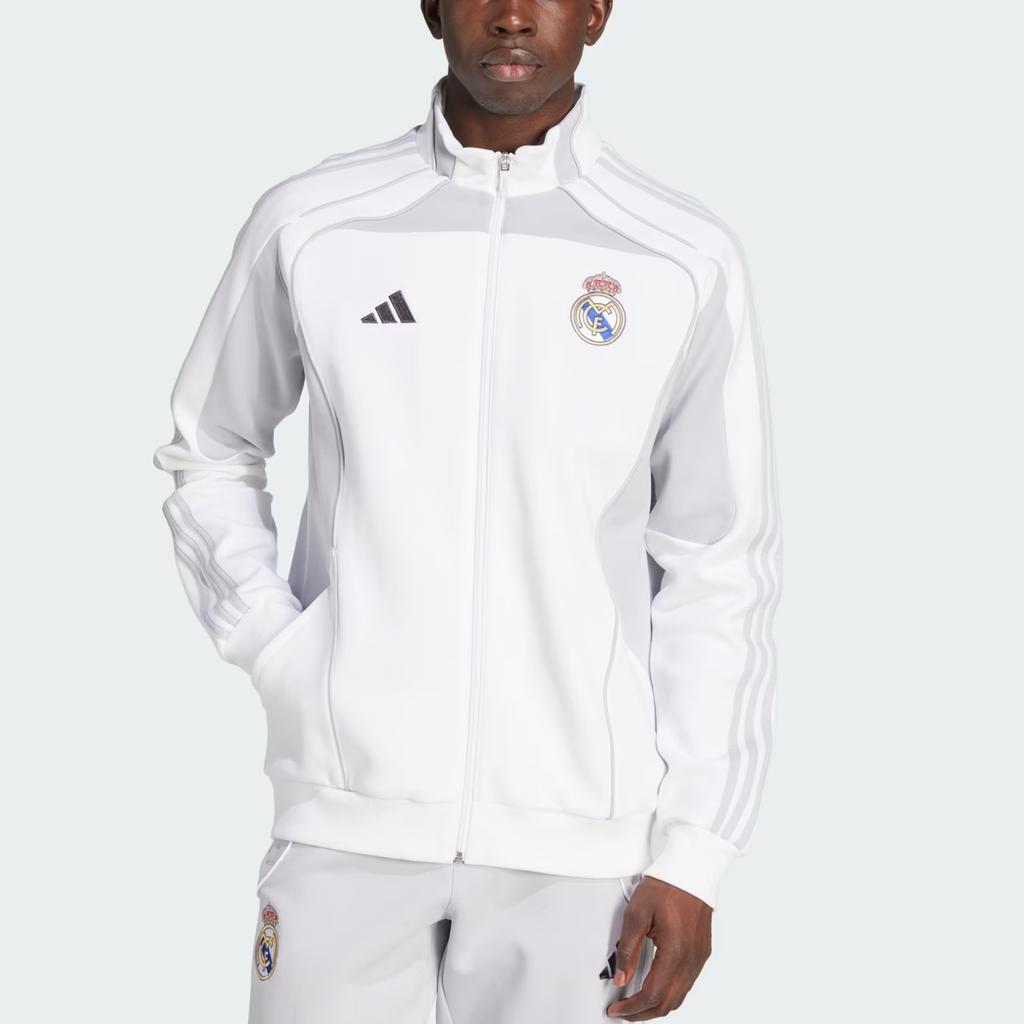 adidas Свитшот на молнии Real Madrid Urban Purist из двойного трикотажа JN3069