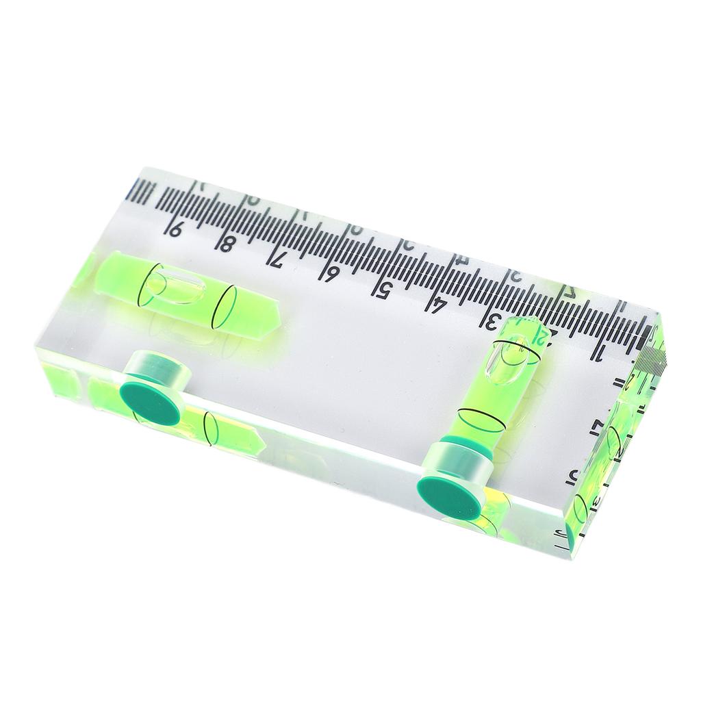 Магнитный акриловый пузырьковый уровень горизонтальный вертикальный портативный карманный уровень для украшения дома