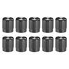 Uxcell 6mm Shaft Hall Knob for Speaker Effect Pedal Amplifier Potentiometer Knob 10pcs 14.5x17mm
