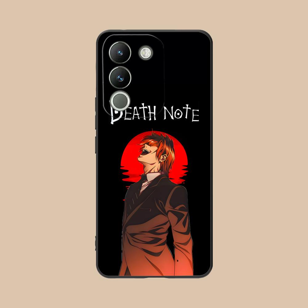 Чехол для мобильного телефона Death Note Kira Light для VIVO Y77 76 75 74 73 72 58 56 55 51 50 38 36 Y19 Y18 Y03 Y01 5G с принтом