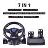 Racing Steering Wheel Vibration Controller Game Simulation Racing Pedals for Switch/PlayStation 3/Xbox One/PlayStation 4