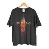 Новая одежда Винтажная футболка Diablo Blizzard Игровая ретро футболка с графикой видеоигры CF Унисекс футболка с графикой