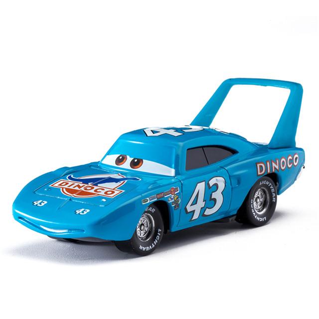 non-toxic Children Car Pixar Cars 3 Lightning McQueen Toys Jackson Storm The King Mater 1:55 Diecast Metal Alloy Model Car Kid Gift