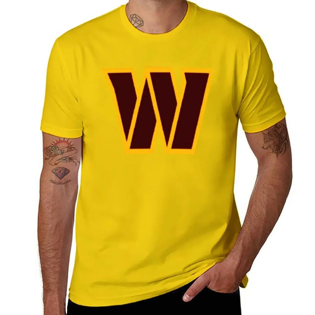Washington Commanders T-Shirt quick-drying tops black t-shirts for men