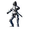 Armor Knight Action Figure with Accessories Movable Joints 3D Printed Medieval Warrior Soldier Model Toy Stress Relief Articulated Dummy Decoration