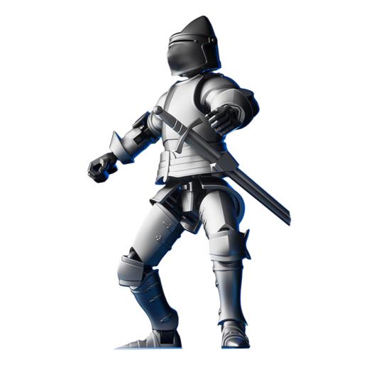 Armor Knight Action Figure with Accessories Movable Joints 3D Printed Medieval Warrior Soldier Model Toy Stress Relief Articulated Dummy Decoration