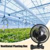 Grow Tent Fan Powerful Oscillating Ventilator Clip On Tent Fan with 2 Speed Settings for Gym Camping Kitchen RV Greenhouse