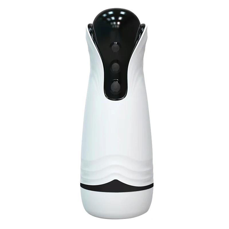 Взрослая игрушка Мужские вагинальные мастурбаторы для мужчин Двусторонние секс-игрушки Didlo для мужчин Вагина задница минет сосание машина игрушки