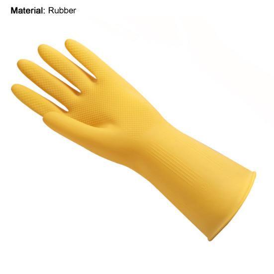 Чистящие перчатки Дышащие маслостойкие резиновые перчатки против царапин широкого применения для мытья кухни