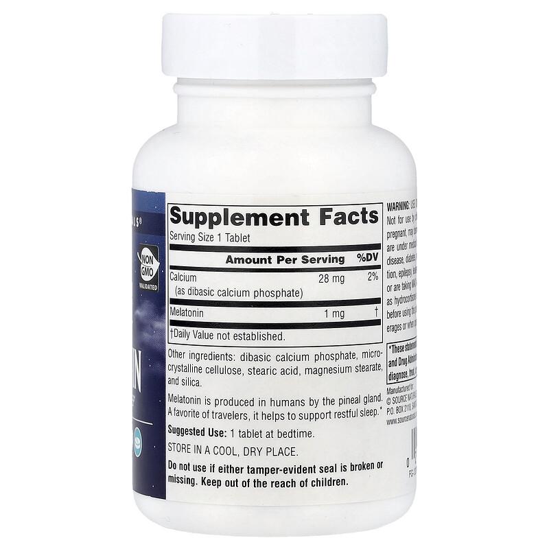 Sleep Science®, Melatonin, 1 mg , 300 Tablets