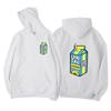Худи с принтом Juice WRLD, рэп, хип-хоп, соломинка, музыка