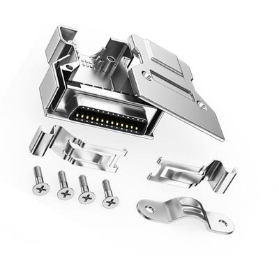 Разъемы SCSI типа «мама» различных стилей для проводки с медными контактами, Plug and Play, металлический корпус, адаптер для кабеля SCSI