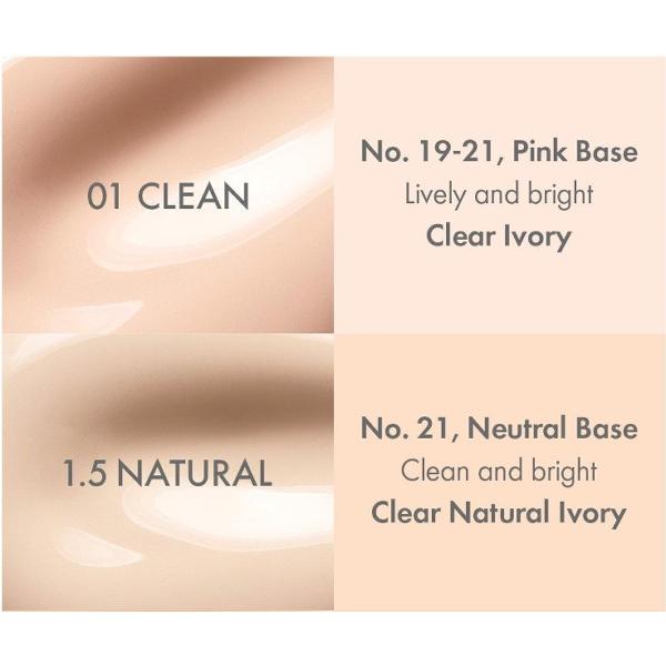 AMUSE Dew Jelly Master Cushion с запасным наполнителем (4 цвета) SPF 38 PA+++ 15 г*2 шт.