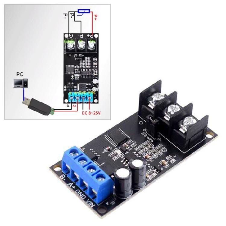 PT100 Металлические Датчики RS485 Modbus Передатчик Широкие Диапазоны Температур Высокая Надежность для Автомобильной Электроники