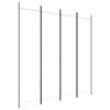 VidaXL Cloison de Séparation 4 Panneaux Séparateur de Pièce Pliable Diviseur Écran d'Intimité Paravent Décoration Salon 350182
