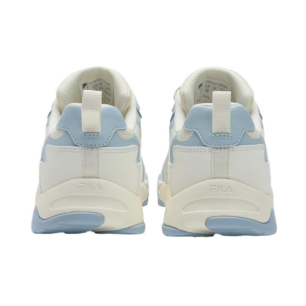 New FILA STAR RHYTHM STAR Rhythm Shoes Low Top Skateboard Shoes Women's White Blue F12W522214FWA