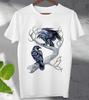 Hugin and Munin T Shirt Ravens Norse Mythology Viking Unisex Men's Ladies Top