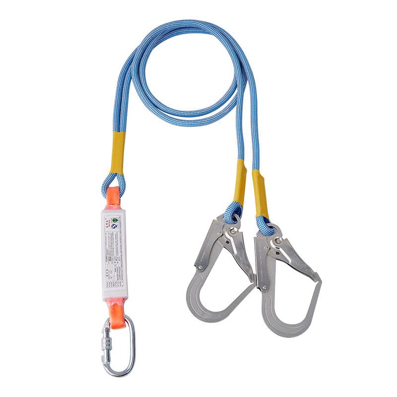 Safety Extension Rope with Hooks for High-Altitude Outdoor Work