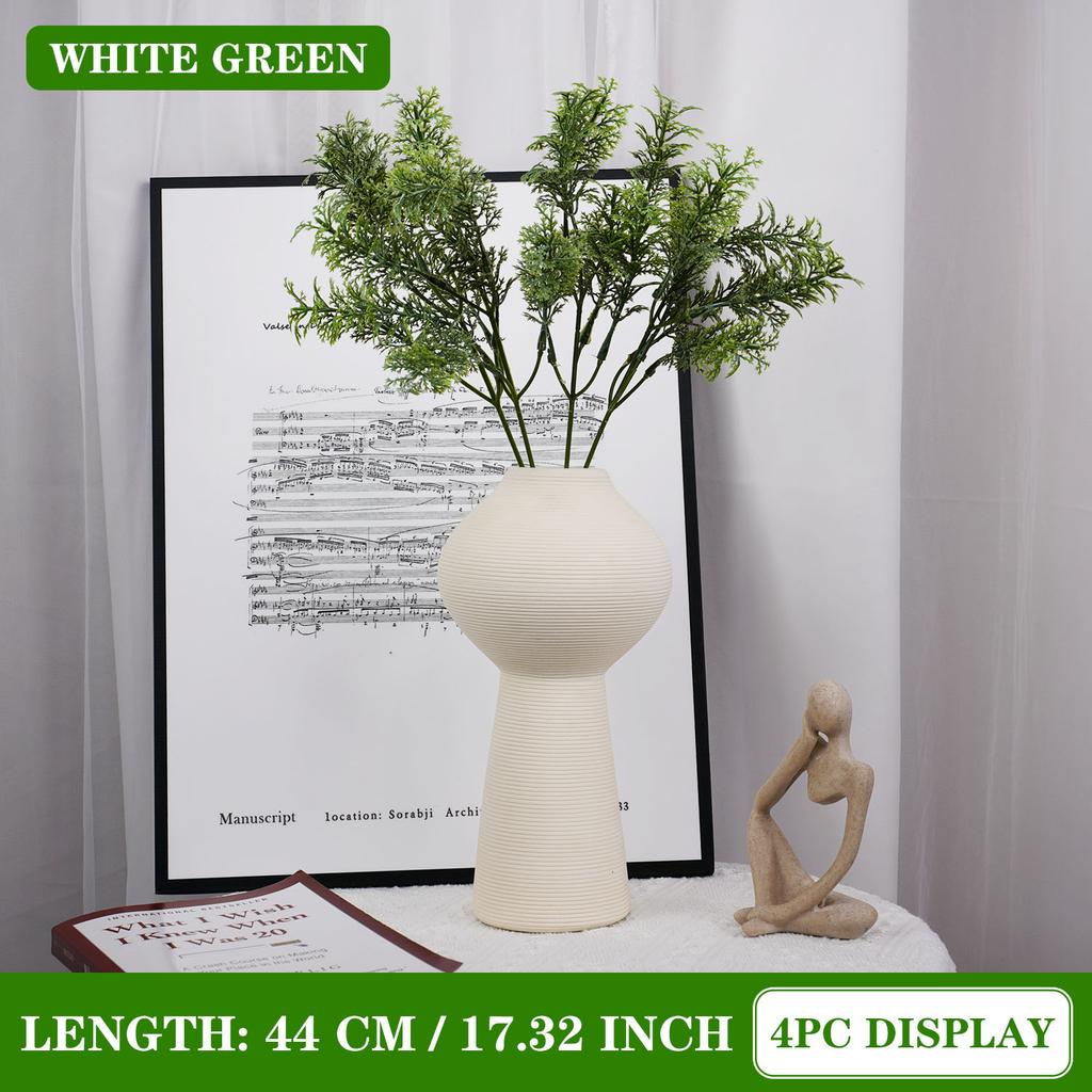 3/6PCS Artificial Plants Silk Coral Mistletoe Grass Bouquet Home Table Garden Decor Fake Wedding Christmas DIY Accessories