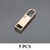 Removable Zipper Head, Pull Tab, Universal Metal Zipper Lock, Replacement Bag, Clothing Buckle, Pendant Accessory