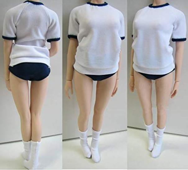 Accessories for School Girls Beauty 2020 Cute Gym Clothes and Socks and Head Not [TOYBARJAPAN] 1/6 figures/High Etc. (Body Included)