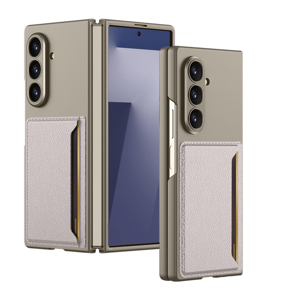 Креативный чехол для телефона Samsung Galaxy Z Fold7 со складным экраном, оснащенный ультратонким чехлом-картхолдером с мелкими отверстиями