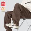 MINISO Men's Fleece-Lined Curved Sweatpants