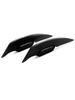 1Pair Universal Motorcycle Winglet Aerodynamic Spoiler Wing With Adhesive Motorcycle Exterior Decoration Sticker For Motorbike