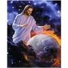 Full 5D Diy Diamond Painting Jesus Ground Ball Embroidery Cross Stitch Home Decor Handmade Gift
