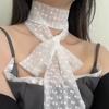 Triangular Scarves with Versatile Lace, Lace, Tassel Scarves, Thin Decorative Styles, Fashionable Shawls for Women