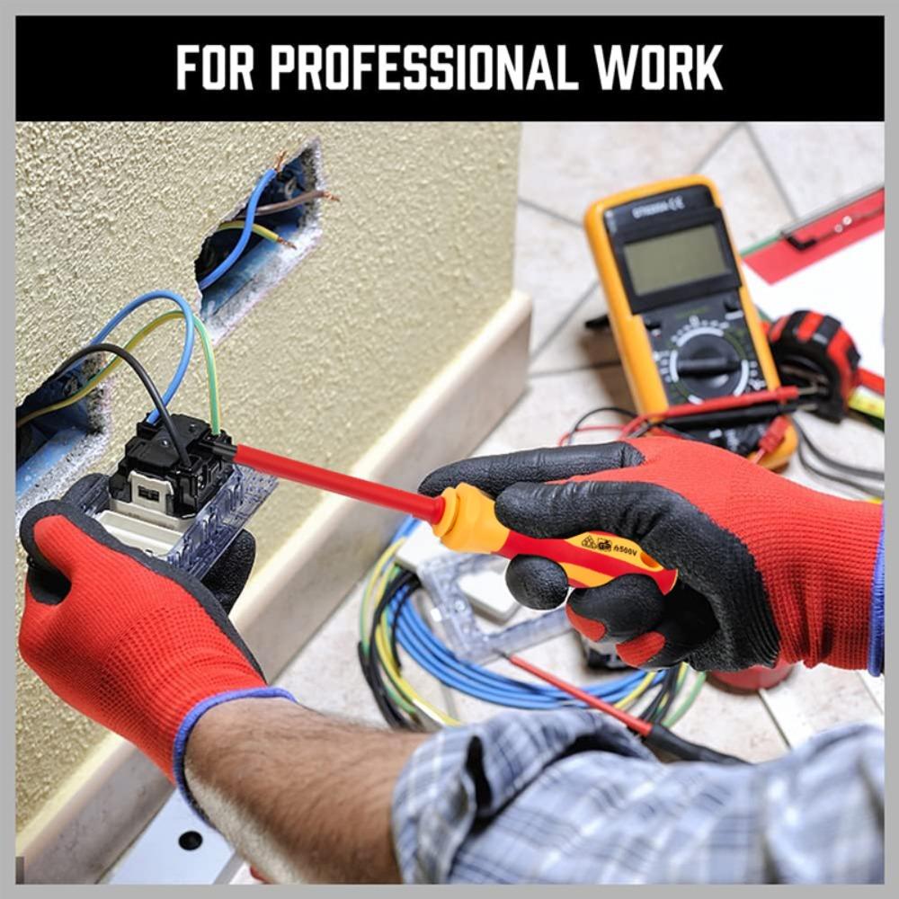 10 шт./компл. сверла с противоскользящей ручкой, ручной инструмент, инструменты для ремонта электрика