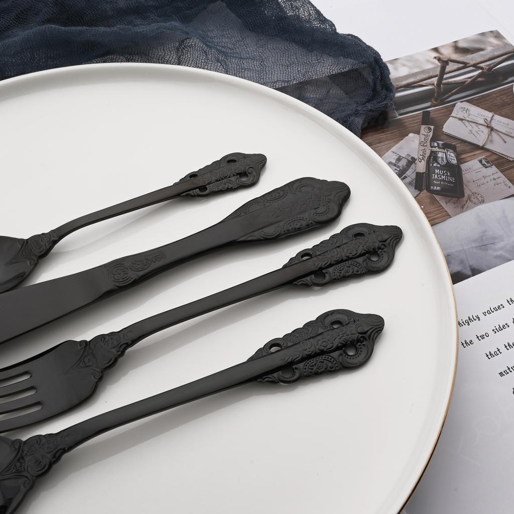 Набор из 6 блестящих золотых чайных ложек из нержавеющей стали 304, роскошные десертные ложки, набор столовых приборов, набор столовых приборов в западном стиле