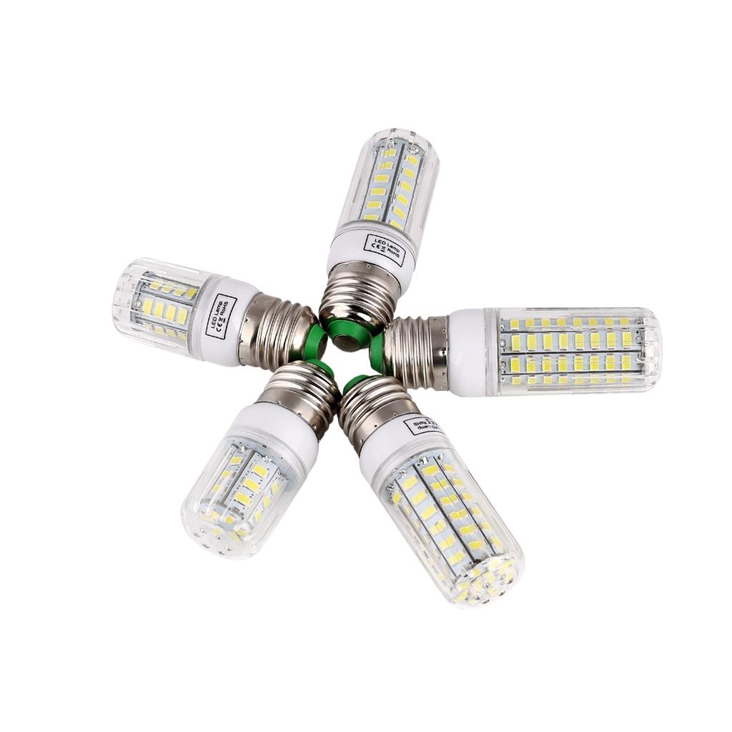 Светодиодная кукурузная лампа E27 AC110V 5730 SMD, от 24 до 165 светодиодов, прожектор для внутреннего освещения