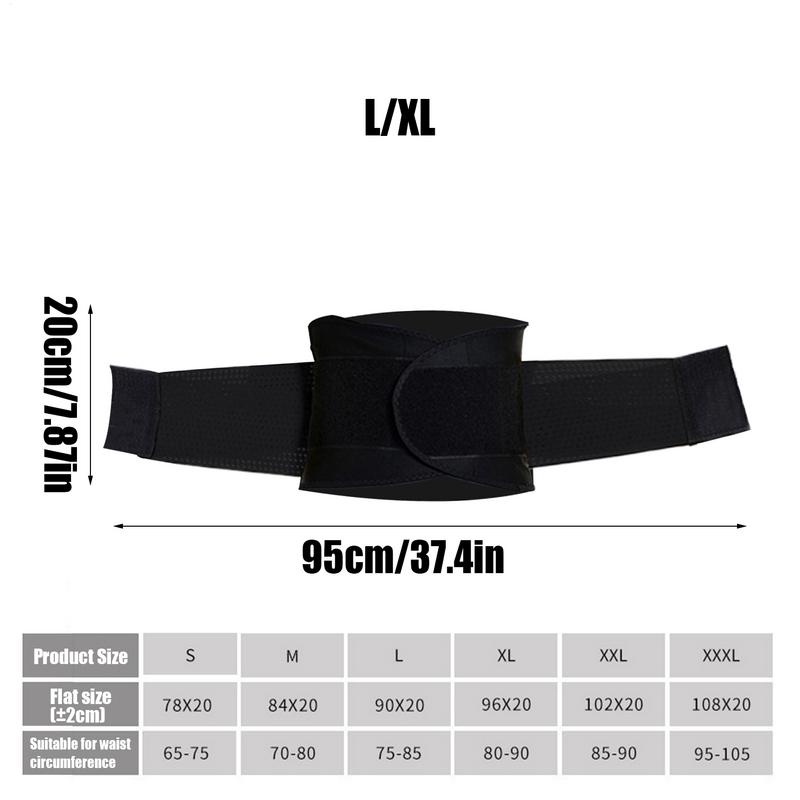 Waist Trainer Waist Trimmer Belt Wrap Workout Belt Slimming Belt Support Belts For Home Gym Workout Fitness