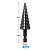 Step Drill Bit Electric Drill Garden Park Heat Treated