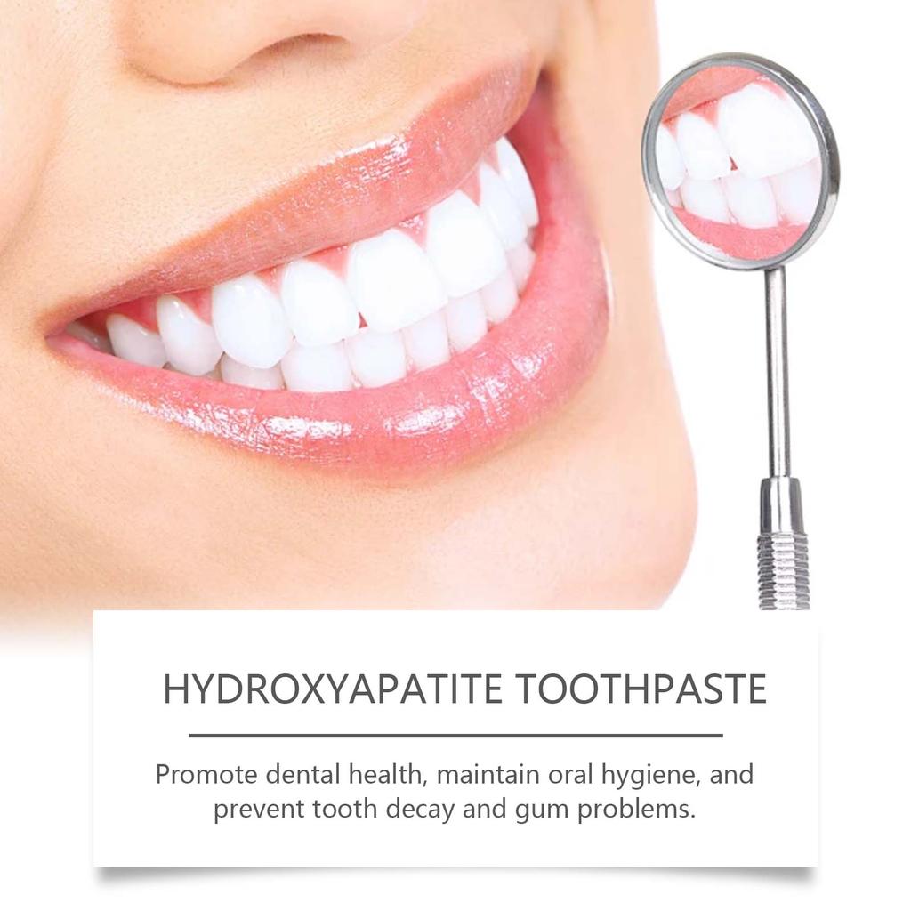 Oralhoe Заботливая зубная паста для бережной чистки, отбеливания пигментированных зубов, удаления желтого зубного камня и устранения запаха.