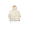 Li Ning X Jackie Chan Collaboration Kung Fu Series Solid Color Loose Short Down Jacket Men Jacket Paper-White AYMT027-2