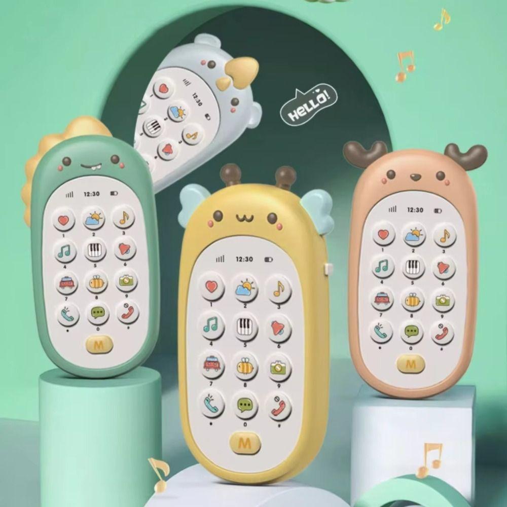Music Function Baby Phone Toy Interactive Feature Musical Baby Toy Early Education